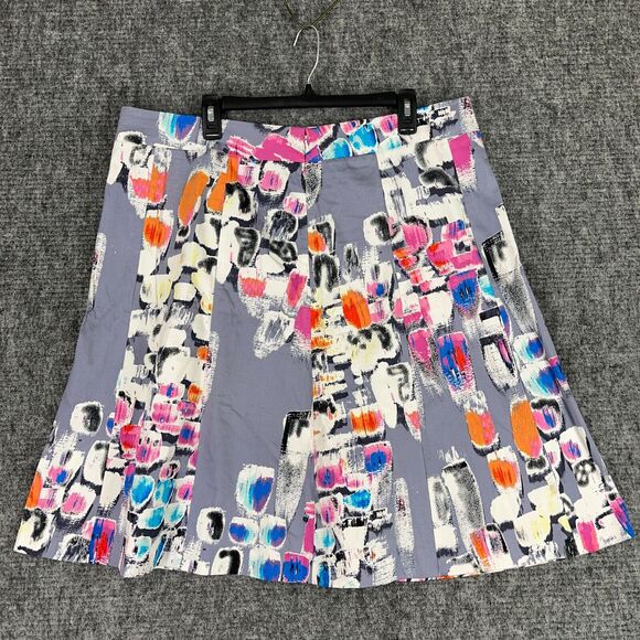 Lane‎ Bryant Skirt Womens 18 Short Above Knee Stretch Abstract Modern Unlined - Picture 2 of 10